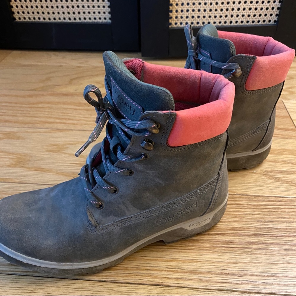 Discovery Expedition Hiking Boots High Top Sz 7.5